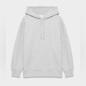 Aritzia Boyfriend Hoodie - Heather Chrome Size M